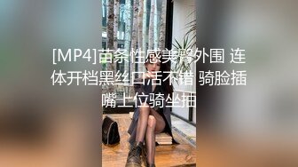 [MP4]苗条性感美臀外围 连体开档黑丝口活不错 骑脸插嘴上位骑坐抽