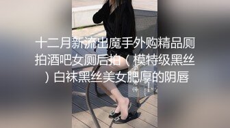 十二月新流出魔手外购精品厕拍酒吧女厕后拍（模特级黑丝）白袜黑丝美女肥厚的阴唇