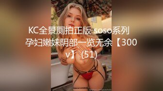 KC全景厕拍正版 soso系列  孕妇嫩妹阴部一览无余【300v】 (51)