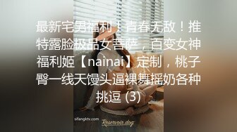 最新宅男福利！青春无敌！推特露脸极品女菩萨，百变女神福利姬【nainai】定制，桃子臀一线天馒头逼裸舞摇奶各种挑逗 (3)