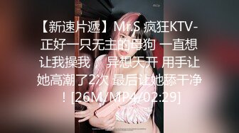 【新速片遞】Mr.S 疯狂KTV- 正好一只无主的母狗 一直想让我操我， 异想天开 用手让她高潮了2次 最后让她舔干净！[26M/MP4/02:29]