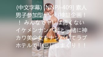 (中文字幕) [NNPJ-409] 素人男子参加型ナンパ検証企画！！ みんなでヤレば怖くない イケメンナンパ師と一緒に神カワ美少女をナンパしてラブホテルで中出ししまくり！！